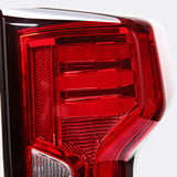 Coolstuffguru Red Led Strip Tail Lights Brake Lamps Lh+Rh Compatible with 2019-2023 Chevy Silverado 1500