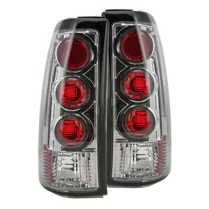 Coolstuffguru Compatible with Chevy Silverado GMC Sierra 1500 2500 3500 Clear Tail Lights Brake Lamps Pair