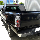 Coolstuffguru Compatible with Chevy Silverado/ GMC Sierra 1500 2500 3500 Flareside Chrome Altezza Tail Lights