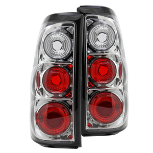 Coolstuffguru Compatible with Chevy Silverado/ GMC Sierra 1500 2500 3500 Flareside Chrome Altezza Tail Lights