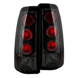 Coolstuffguru Compatible with Chevy Silverado GMC Sierra 1500 2500 3500 Smoke Tail Brake Lights Left+Right