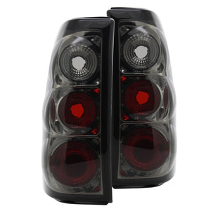 Coolstuffguru Compatible with Chevy Silverado 1500 2500 3500 Fleet Side Smoked Tail Lights