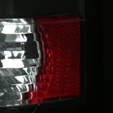 Coolstuffguru Compatible with Chevy Silverado GMC Sierra 1500 2500 3500 Black Rear Tail Lights Brake Lamps