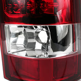 Coolstuffguru Compatible with Chevy Silverado Red Led Tail Lights Lamps Pair