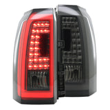 Coolstuffguru Compatible with Chevy Tahoe Suburban LED Tail Lamps Turn Signal Rear Brake Lights Glossy Black