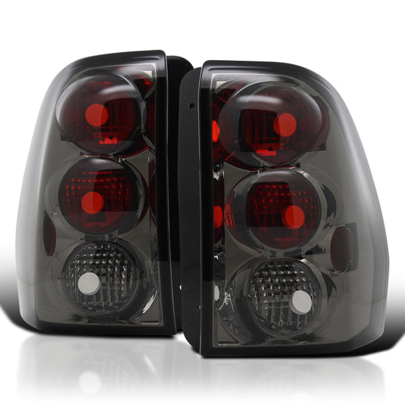 Coolstuffguru Compatible with Chevy Trailblazer Ext Ls Lt Ltz Ss Smoked Altezza Tail Lights