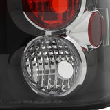 Coolstuffguru Compatible with Chevy Trailblazer Ext Ls Lt Ltz Ss Black Altezza Tail Lights