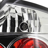 Coolstuffguru Compatible with Scion tC JDM Crystal Chrome Clear Rear Tail Lamps Brake Lights Pair