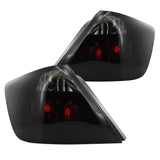 Coolstuffguru Compatible with Scion tC Glossy Black Dark Smoke Lens Rear Tail Brake Lights Pair