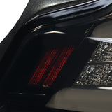 Coolstuffguru Compatible with Scion Tc Led Glossy Black Tail Lights Brake Lamps Dark Smoke