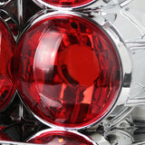 Coolstuffguru Compatible with Nissan Titan Altezza Tail Lights Lamps Pair Chrome Clear