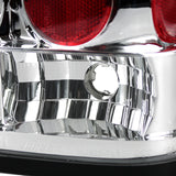 Coolstuffguru Compatible with Nissan Titan Altezza Tail Lights Lamps Pair Chrome Clear