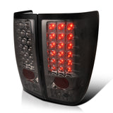 Coolstuffguru Compatible with Nissan Titan xe se le Smoke Crystal Led Tail Lights Pair