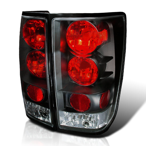 Coolstuffguru Compatible with Nissan Titan Black Altezza Tail Lights Lamps