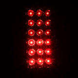 Coolstuffguru Compatible with Nissan Titan Le Se Xe Red/Clear Led Tail Lights