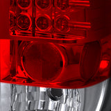 Coolstuffguru Compatible with Nissan Titan Le Se Xe Red/Clear Led Tail Lights