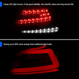 Coolstuffguru Compatible with Subaru WRX / WRX STI Sequential LED Smoke Lens Tail Lights Pair