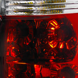 Coolstuffguru Red Clear Lens Tail Lights Compatible with BMW X5 E53 2000-2006 L+R Pair Taillight Assembly