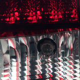 Coolstuffguru Compatible with GMC Yukon XL Red/Smoke Lens LED Tail Lights Rear Brake Lamps w/ LED Running Tube