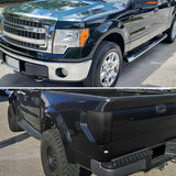 Coolstuffguru Compatible with Ford F150 Crystal Clear Headlights+Black Smoke LED Tail Lamps