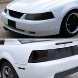 Coolstuffguru Compatible with Ford Mustang Smoke Lens Headlights+Red/Smoke Sequential LED Tail Lights Lamp