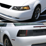 Coolstuffguru Compatible with Black Ford Mustang Retrofit Projector Headlights+Sequential LED Rear Tail Lights