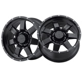 Mamba 008 18X9 5X5.00 78.10 Hub -06 Offset Black Wheel Rim