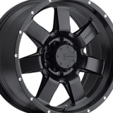 Mamba 008 18X9 5X5.00 78.10 Hub -06 Offset Black Wheel Rim