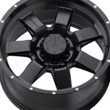Mamba 008 18X9 5X5.00 78.10 Hub -06 Offset Black Wheel Rim