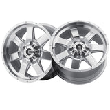 Mamba 009 18X9 6X5.50 106.10 Hub +12 Offset Silver Wheel Rim