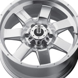 Mamba 009 18X9 6X5.50 106.10 Hub +12 Offset Silver Wheel Rim