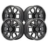Mamba 016 18X9 6X5.50 106.10 Hub -12 Offset Black Wheel Rim