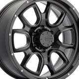 Mamba 016 18X9 6X5.50 106.10 Hub -12 Offset Black Wheel Rim