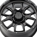 Mamba 016 18X9 6X5.50 106.10 Hub -12 Offset Black Wheel Rim