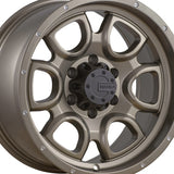 Mamba 017 18X9 5X150 110.00 Hub +19 Offset Bronze Wheel Rim