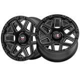Mamba 023 18X9 5X5.00 78.10 Hub -12 Offset Black Wheel Rim
