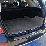 Coolstuffguru Cargo Trunk Floor Mat Compatible with Truck SUV Heavy Duty All Weather 3D Rubber Grey 1PC