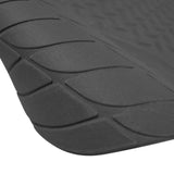 Coolstuffguru Universal Fitment 4Pc Gray Heavy Duty All Weather 3D Rubber Floor Mats Front + Rear + Trunk Truck SUV