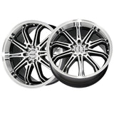 Maxxim 013 17X7 4X100 / 4X4.50 73.00 Hub +40 Offset Polished Wheel Rim