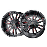 1 X MAYHEM APOLLO 20X9 8-165.1 125.2 Hub 18 Offset Black Wheel Rim