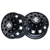 1 X MAYHEM BIGRIG 22.5X8.25 10-285.75 220.1 Hub 169 Offset Black Wheel Rim