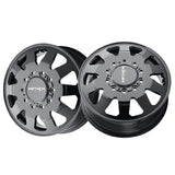1 X MAYHEM CHALLENGER 22X8.25 10-225 170.1 Hub 169 Offset Black Wheel Rim