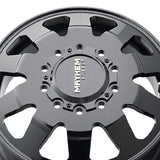 1 X MAYHEM CHALLENGER 22X8.25 10-225 170.1 Hub 169 Offset Black Wheel Rim
