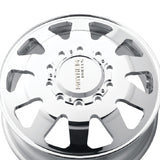 1 X MAYHEM CHALLENGER 22X8.25 10-225 170.1 Hub 169 Offset Silver Wheel Rim