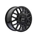1 X MAYHEM COGENT DUALLY 20X8.25 8-165.1 121.3 Hub 115 Offset Black Wheel Rim