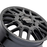 1 X MAYHEM COGENT DUALLY 17X6.5 8-200 142 Hub -142 Offset Black Wheel Rim