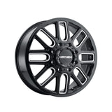 1 X MAYHEM COGENT DUALLY 20X8.25 8-200 142 Hub 115 Offset Black Wheel Rim