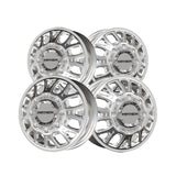 1 X MAYHEM COGENT DUALLY 17X6.5 8-165.1 121.3 Hub -142 Offset Silver Wheel Rim