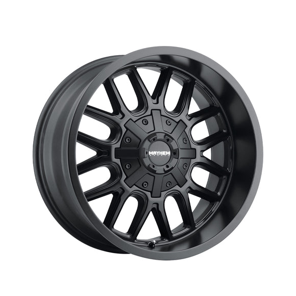 1 X MAYHEM COGENT 20X10 6-135/6-139.7 106 Hub -19 Offset Black Wheel Rim