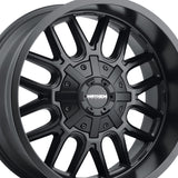 1 X MAYHEM COGENT 20X9 8-170 0 Hub 0 Offset Black Wheel Rim